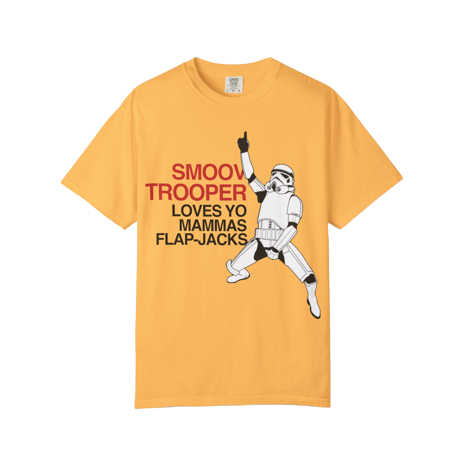 Smooth Trooper Dance Graphic Tee – Retro Sci-Fi Humor Shirt