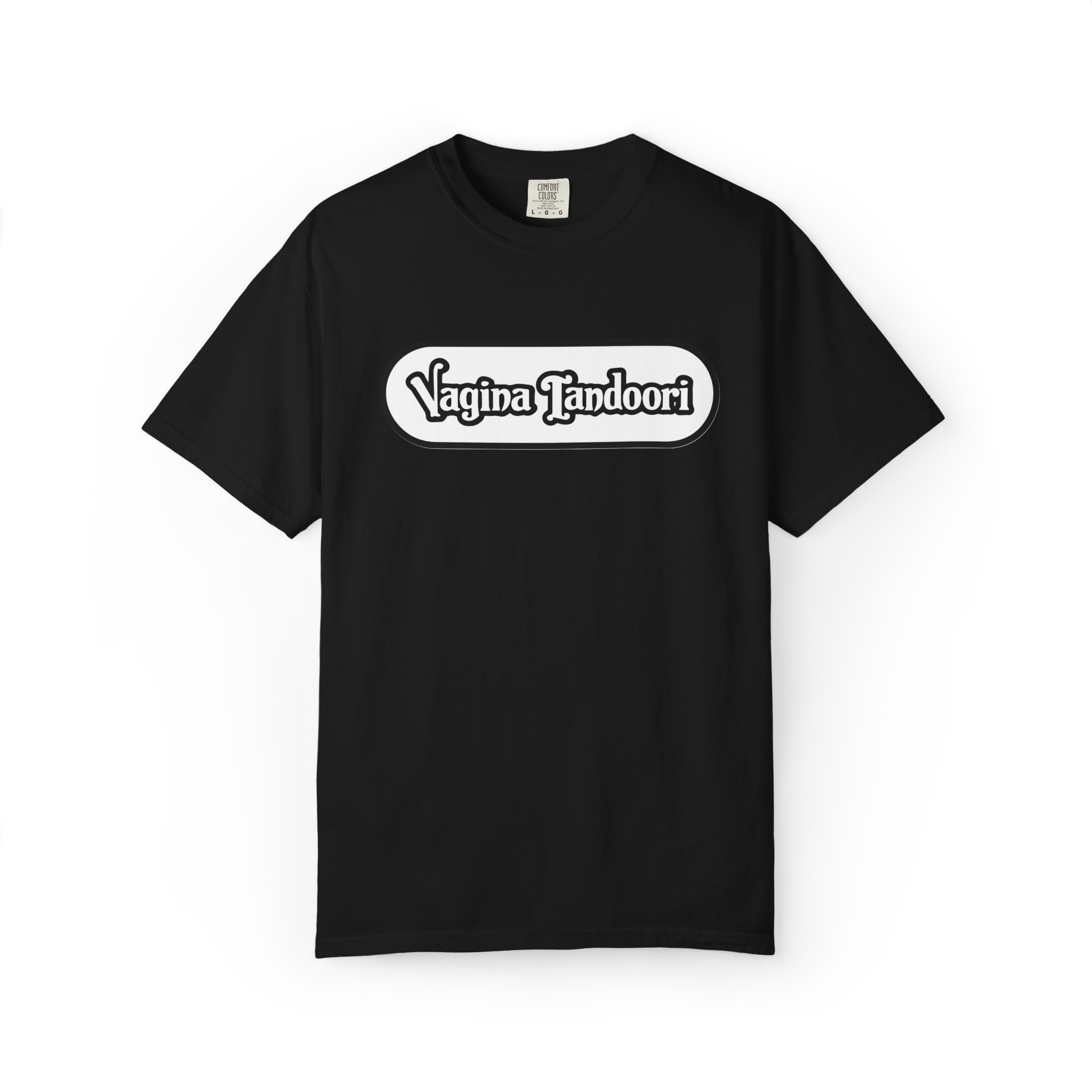 Tandoori Wordplay Graphic Tee – Bold Cultural Parody Shirt