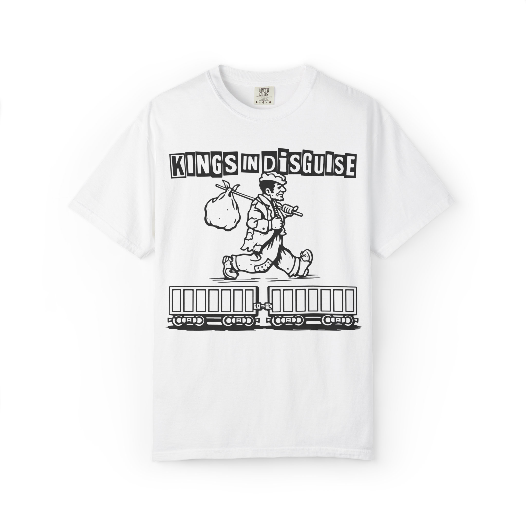 Kings in Disguise Streetwear Tee – Bold Social Commentary Graphic Shirt